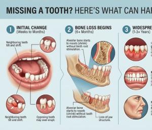 Missing a Tooth Here is What Can Happen If You Ignore 